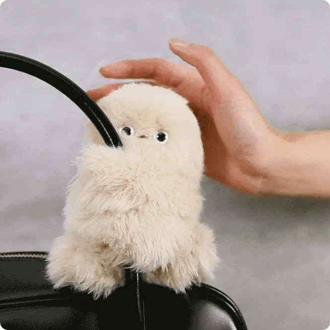 LumiPuf Mini Dostum – Çantaya Takılabilen Sevimli Peluş
